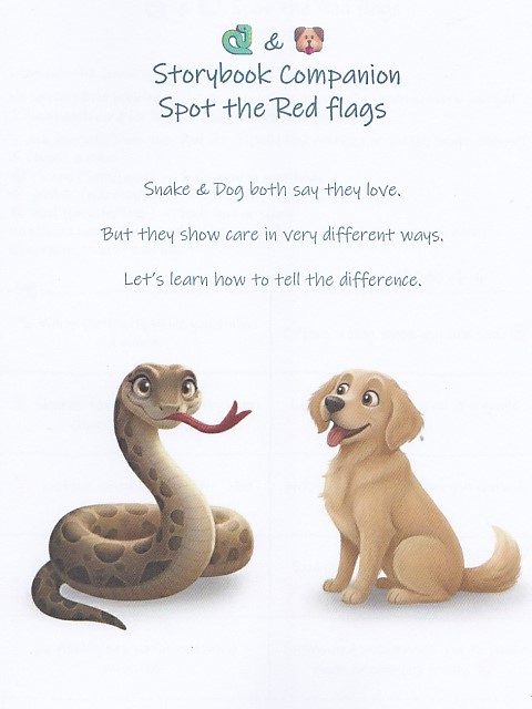 Snake and Dog illustration